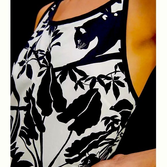 NWT Anthropologie Spring Romper Jumpsuit Wide Leg - Picture 3 of 7